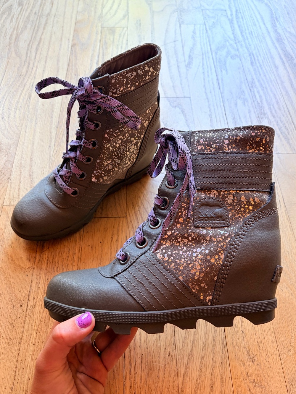 Sorel | Lexie Wedge Booth | Youth Sz 3